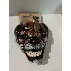 Last Laugh the Clown scary Mask Halloween Adult High end Pads California costume